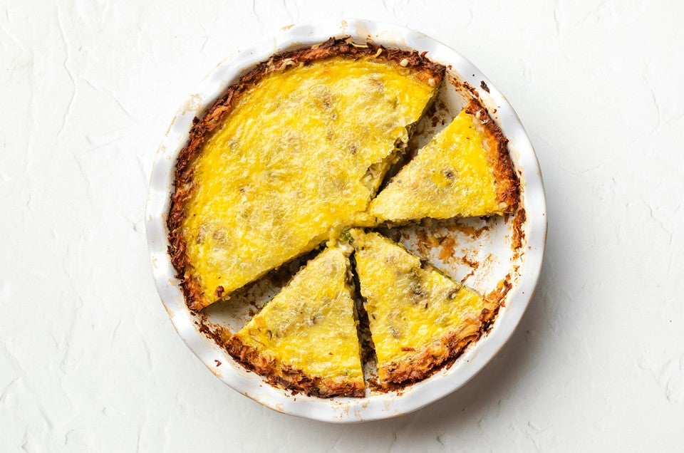 Potato Crust Quiche