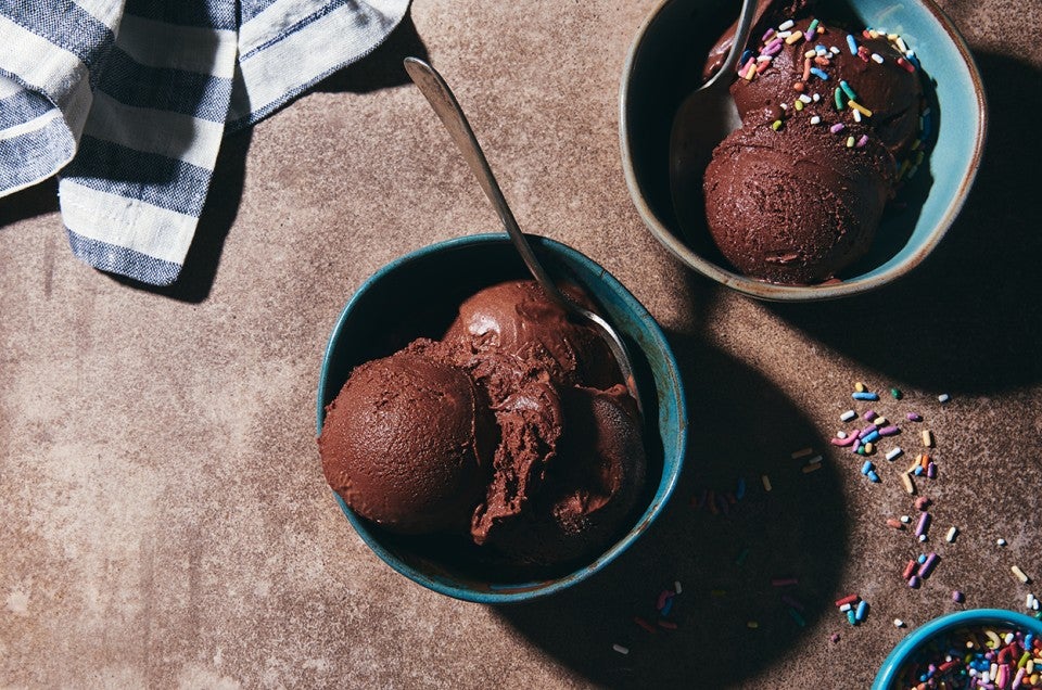 Dark Chocolate Ice Cream - Salt & Baker