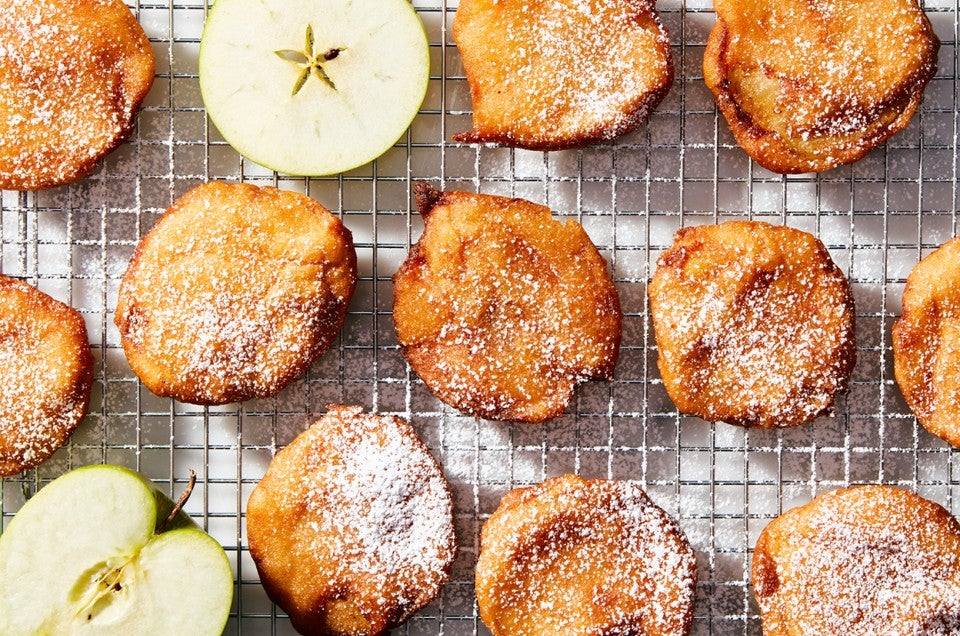 Apple Buñuelos (Apple Fritters)