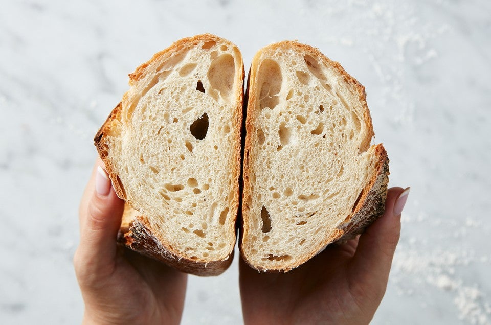 Bread #2 made in the cabin without a scale : r/Sourdough