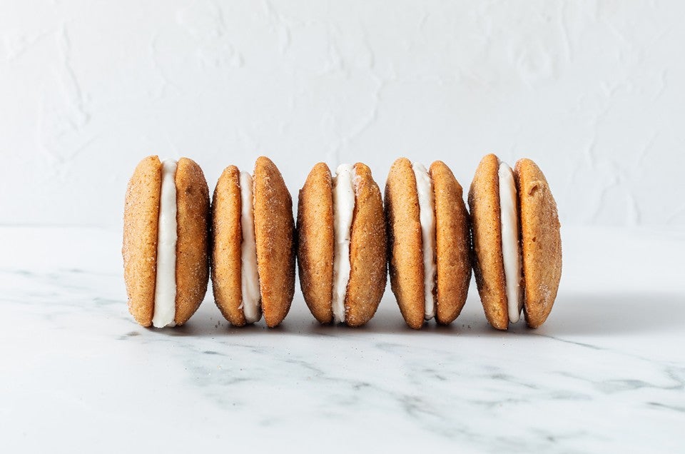 Mini Snickerdoodle Whoopie Pies - select to zoom