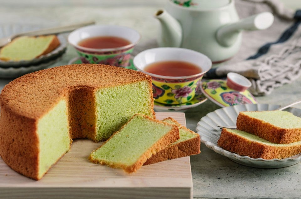 Pandan Cake (Easiest Pandan Flavored Pound Cake) | Decorated Treats