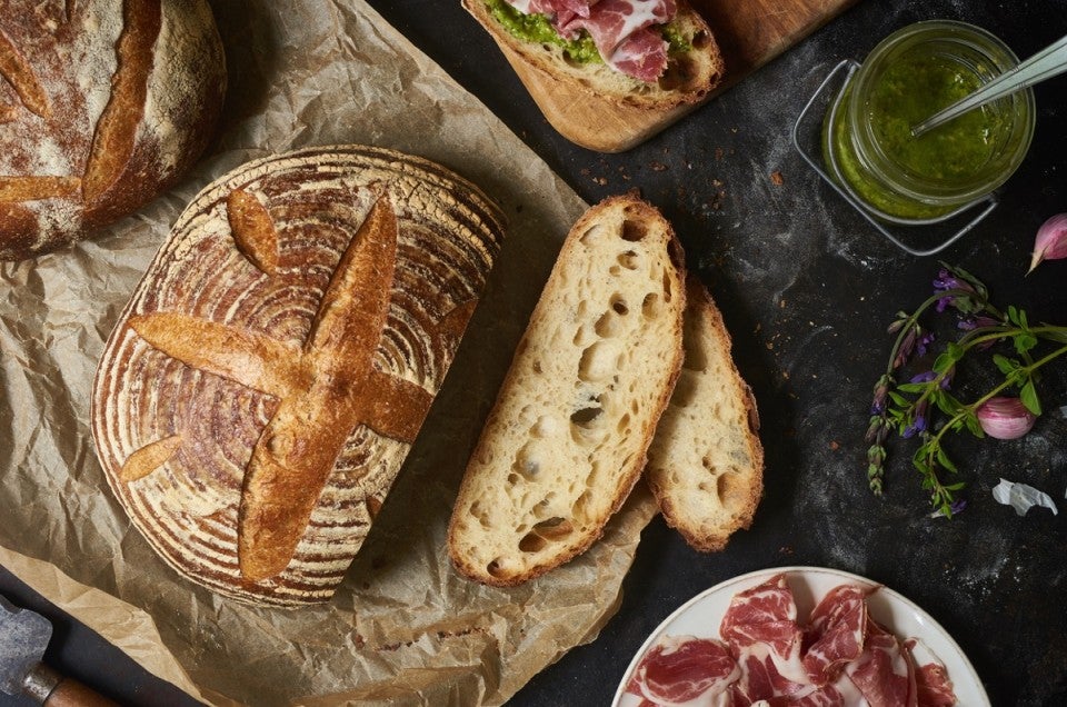 sourdough bread sliced