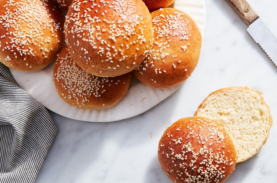 King Arthur Hamburger Bun and Mini Pie Pan