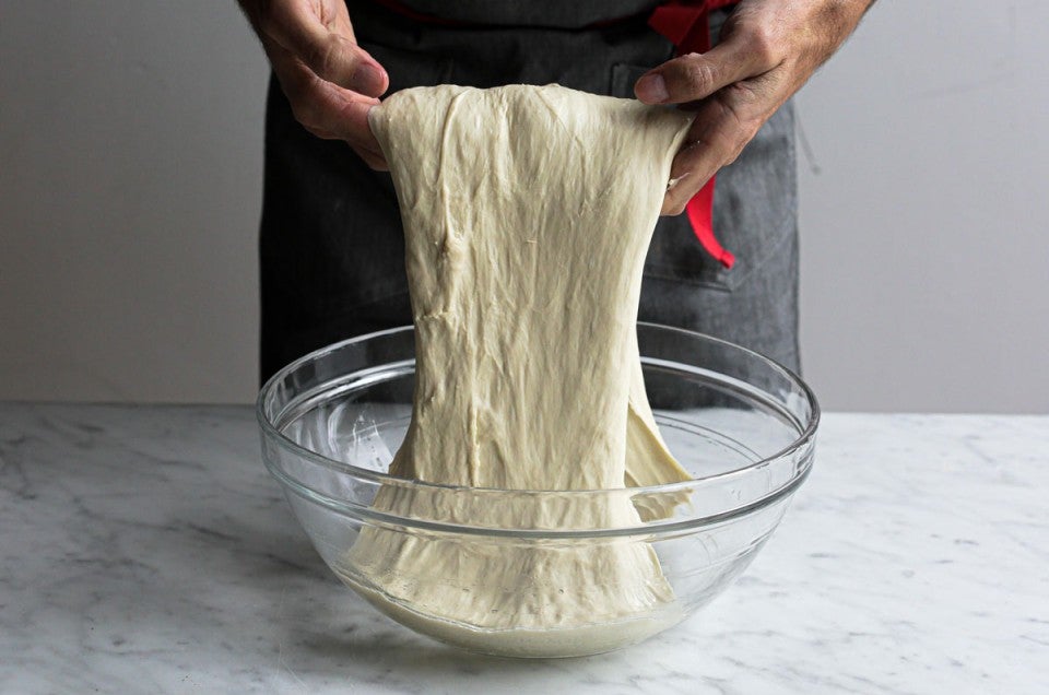 How to handle a sticky bread dough