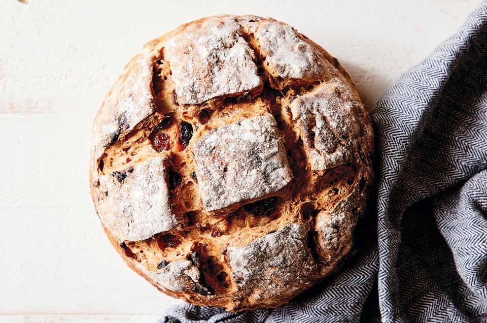 No-Knead Harvest Bread - select to zoom