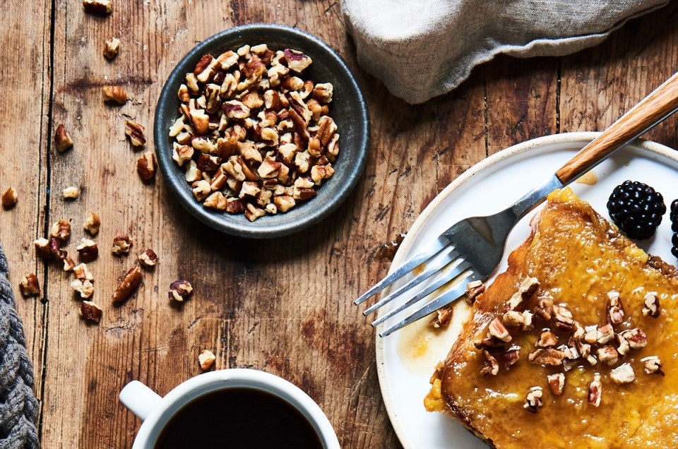 Playing with Flour: Toasted almond French toast