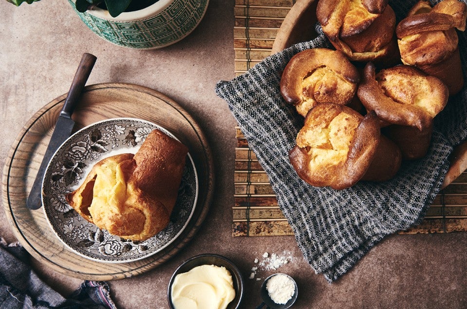 Popovers with Strawberry Butter • Just One Cookbook