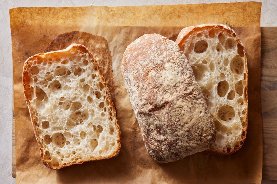 How to make Pan de Cristal with sourdough starter