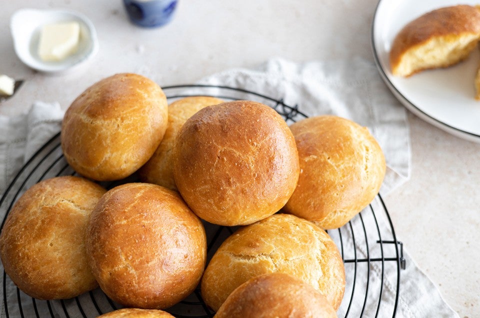 Cheese Brioche Buns Recipe King Arthur Baking 4958