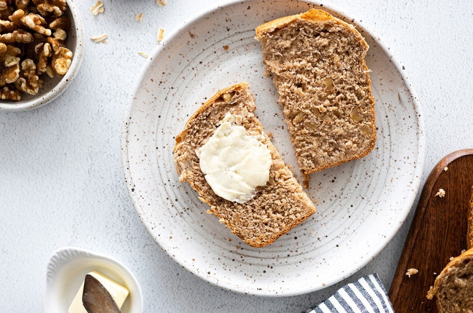 Maple-Walnut Oat Bread - select to zoom