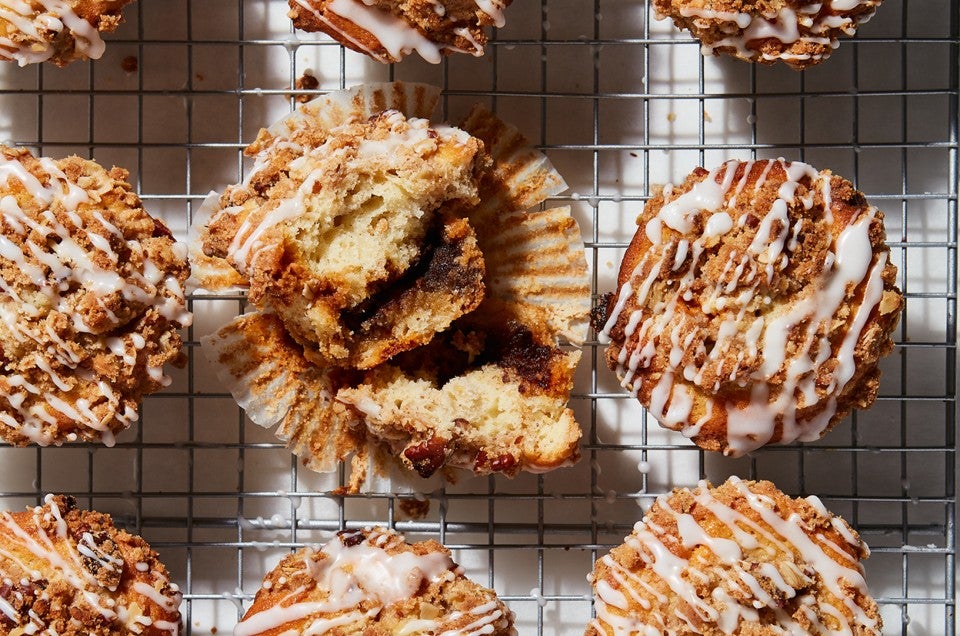 Lemon Crumb Jumbo Protein Muffins