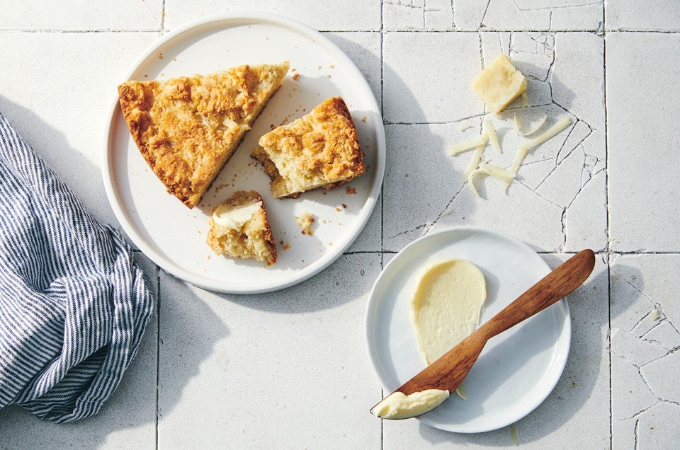 Gluten-Free Cheesy Soda Bread - select to zoom