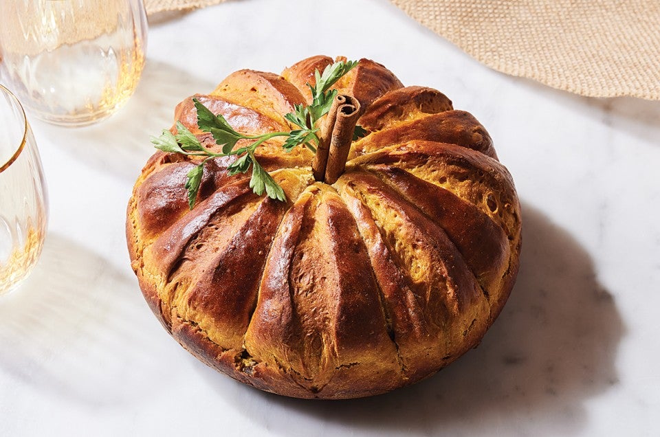 Sourdough Ginger Pumpkin Bread - select to zoom