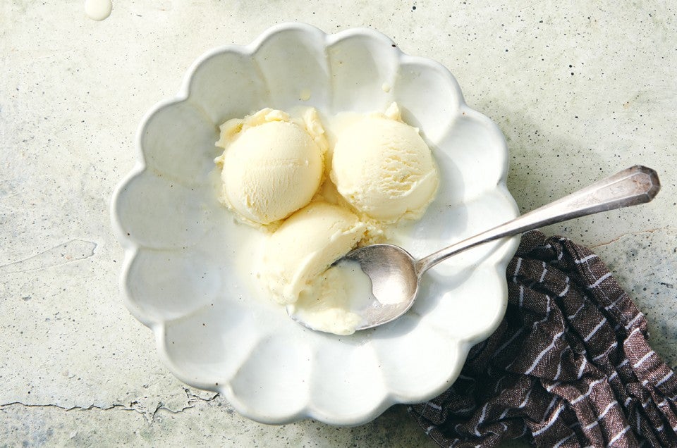 Scotch Vanilla Bean Ice Cream Recipe