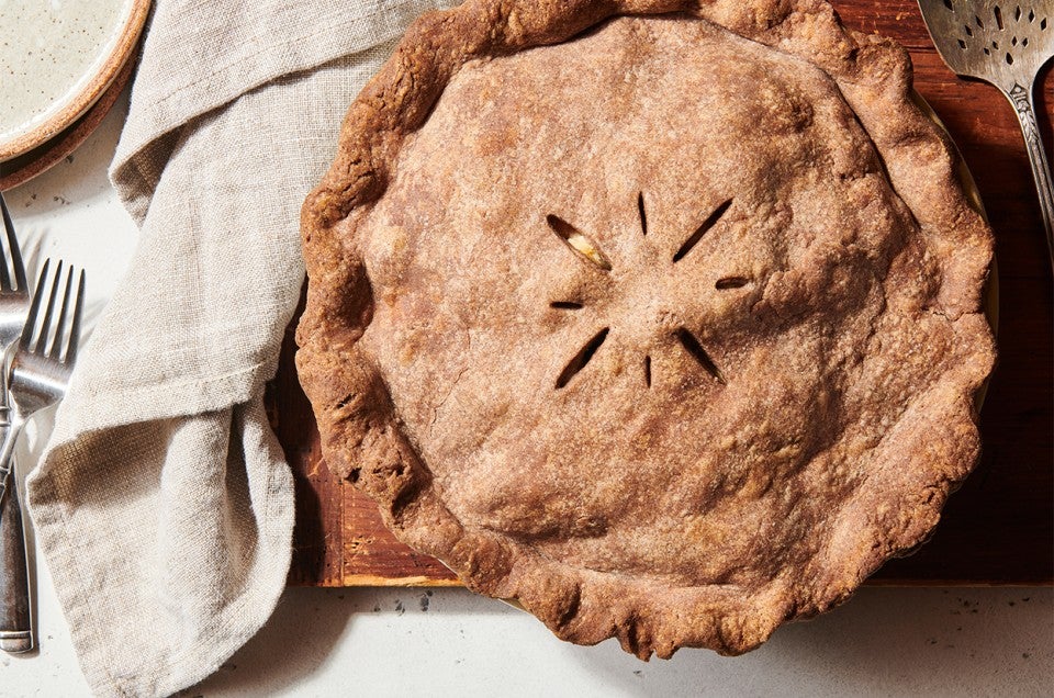 Tender Teff Pastry Crust - select to zoom