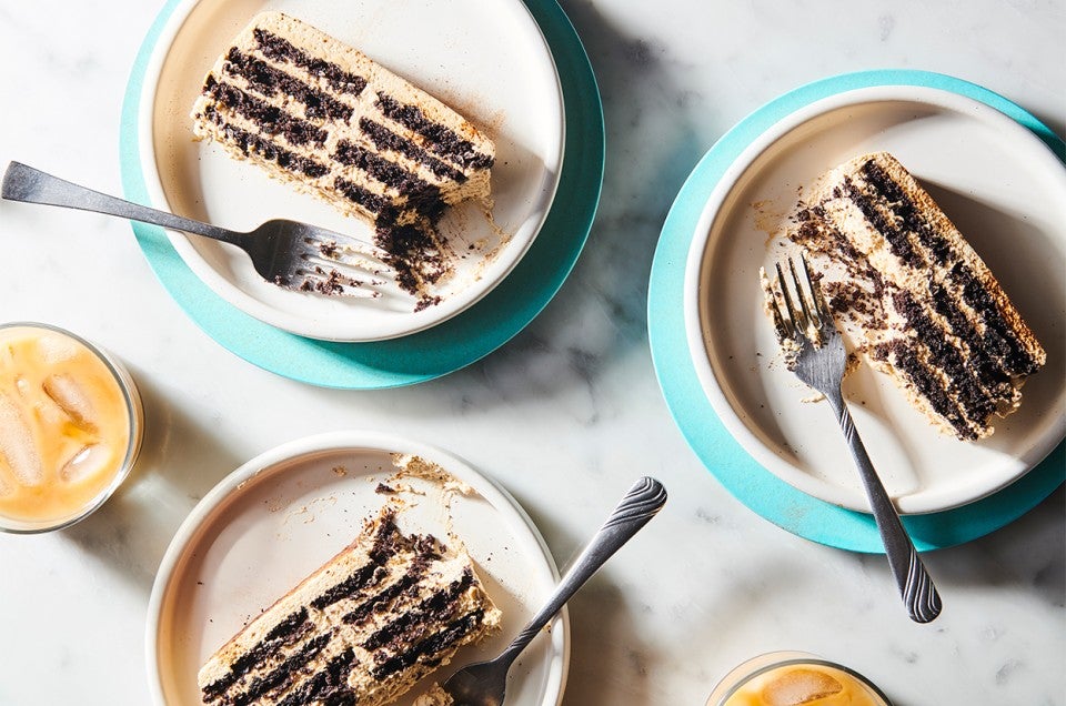 Iced Coffee Icebox Cake - select to zoom