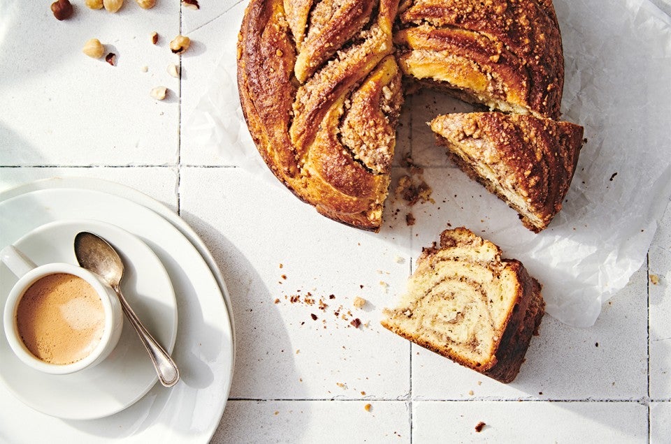 Hazelnut Espresso Loaf Cake - Nordic Ware