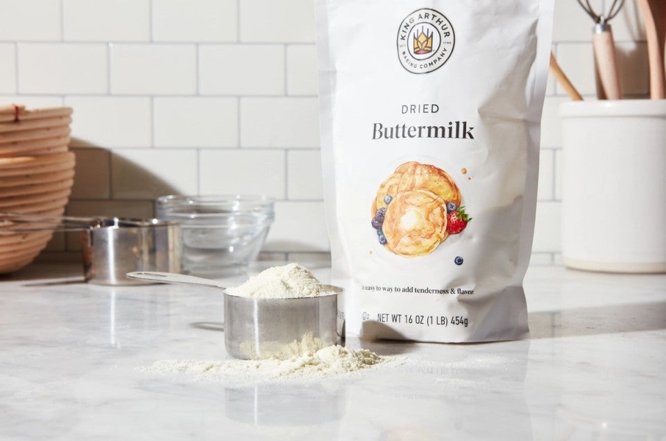 Bag of dried buttermilk