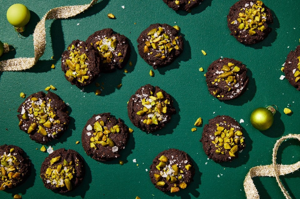 Keto-Friendly Double-Dark Chocolate Cookies - select to zoom