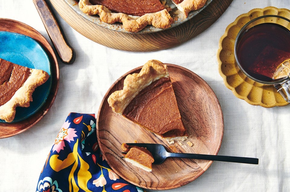 Vegan Pumpkin Pie - select to zoom