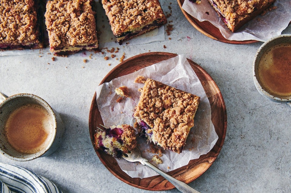 Blueberry Buckle Coffee Cake - select to zoom