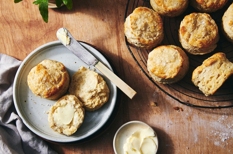 Bakewell Cream Biscuits