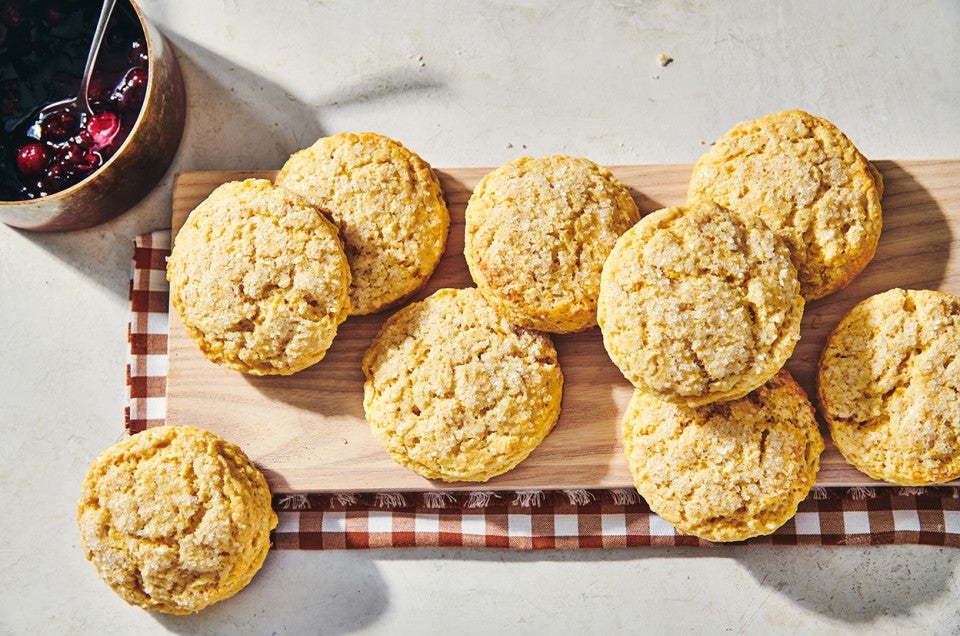 Maple Cornmeal Biscuits