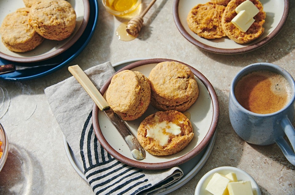 Sweet Potato Biscuits - select to zoom