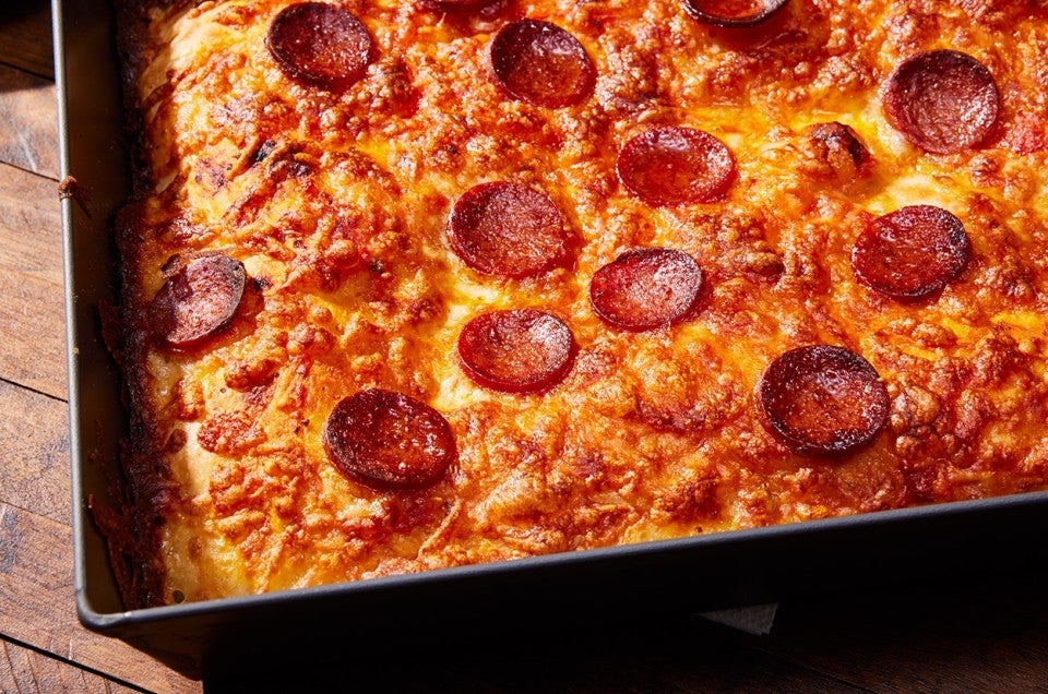 The Specialized Pan That Gives Detroit-Style Pizza Its Signature Crunch