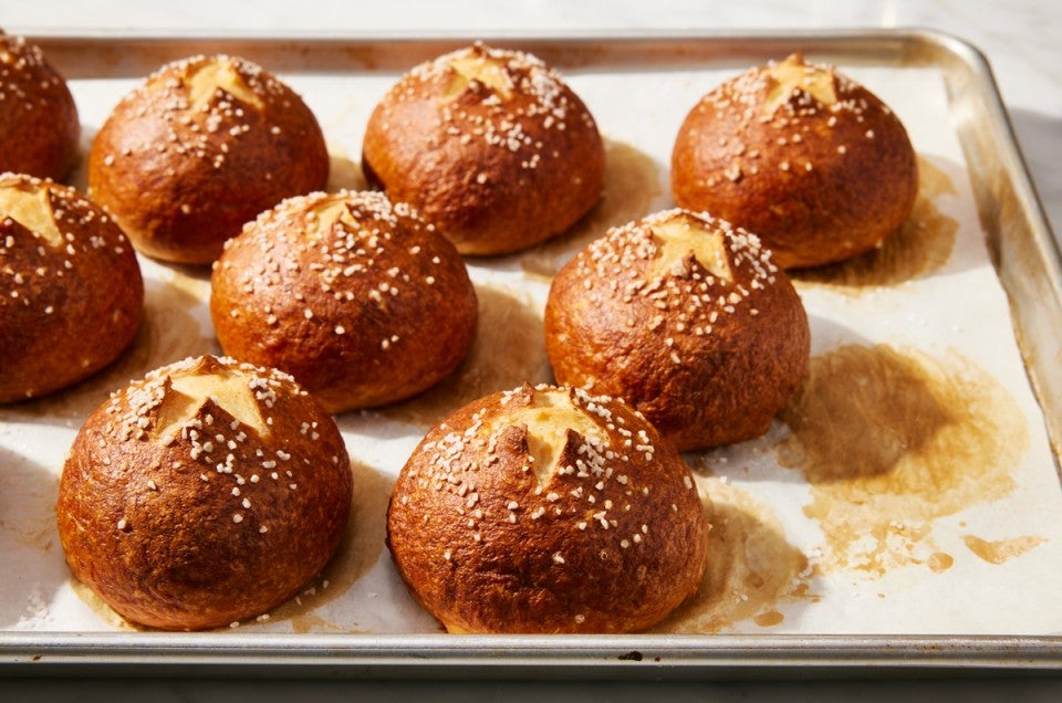 How To Make Pretzel Buns | King Arthur Baking