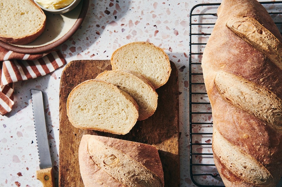 Fall Baking Recipe: Rustic White Bread from a Bread Cloche