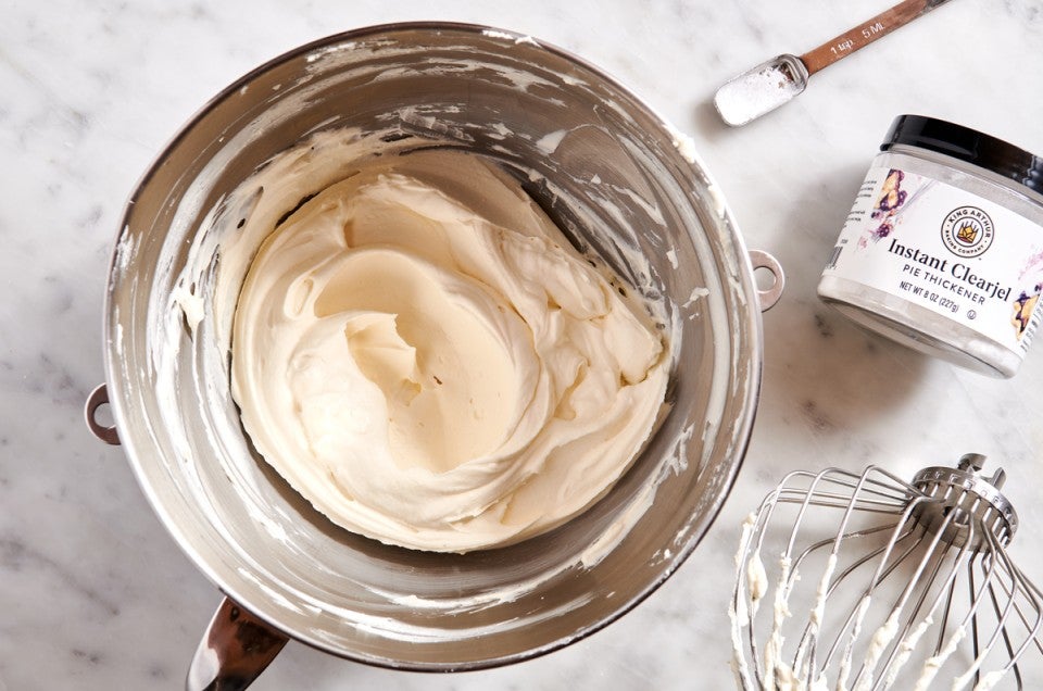 Baking trials: What's the best way to stabilize whipped cream