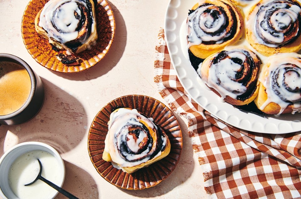 Chocolate Swirl Buns - select to zoom