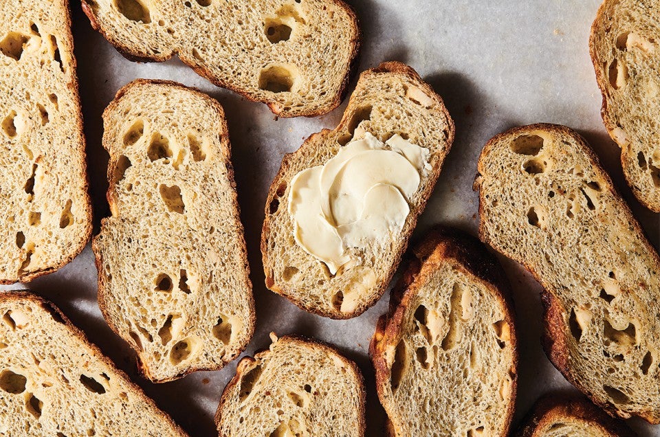 Three-Cheese Semolina Bread - select to zoom