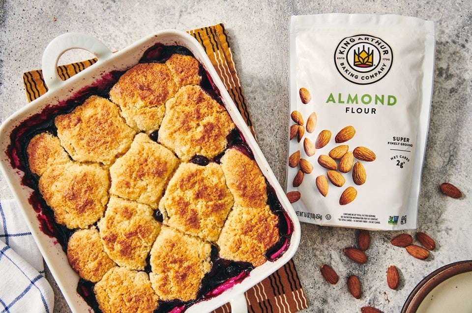 Almond Flour Berry Cobbler - select to zoom