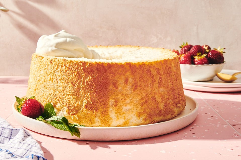 How to Make Angel Food Cake That's Fluffy and Light