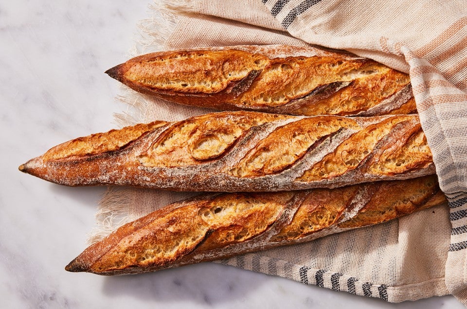 Overnight Baguettes Recipe