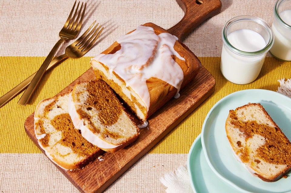 Pumpkin Swirl Cake - select to zoom