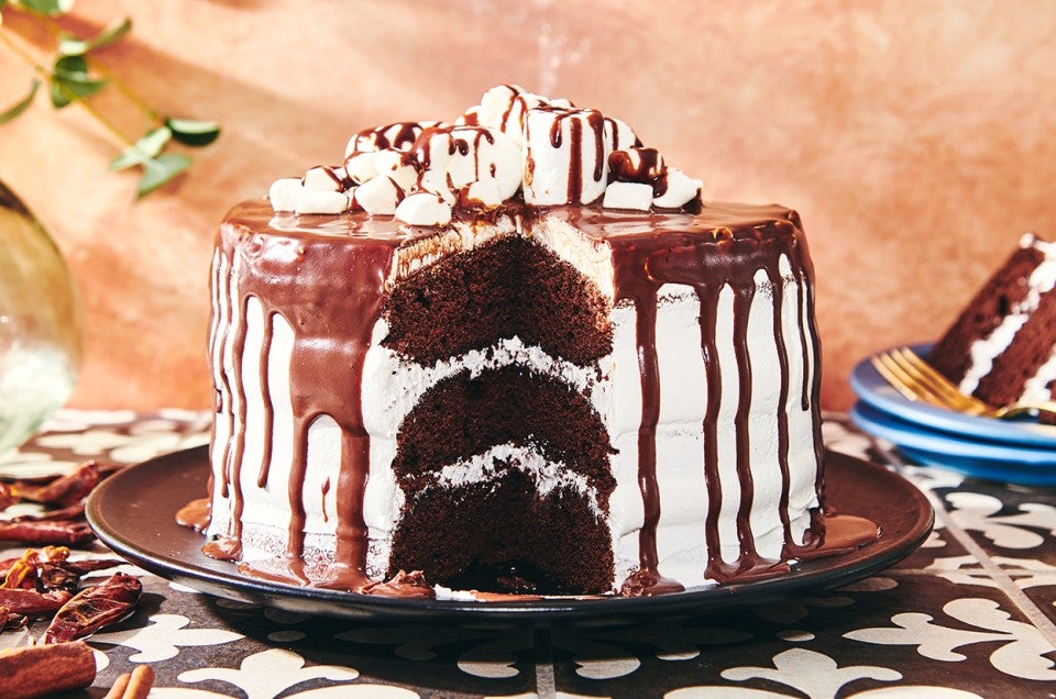 Mexican Hot Chocolate Cake