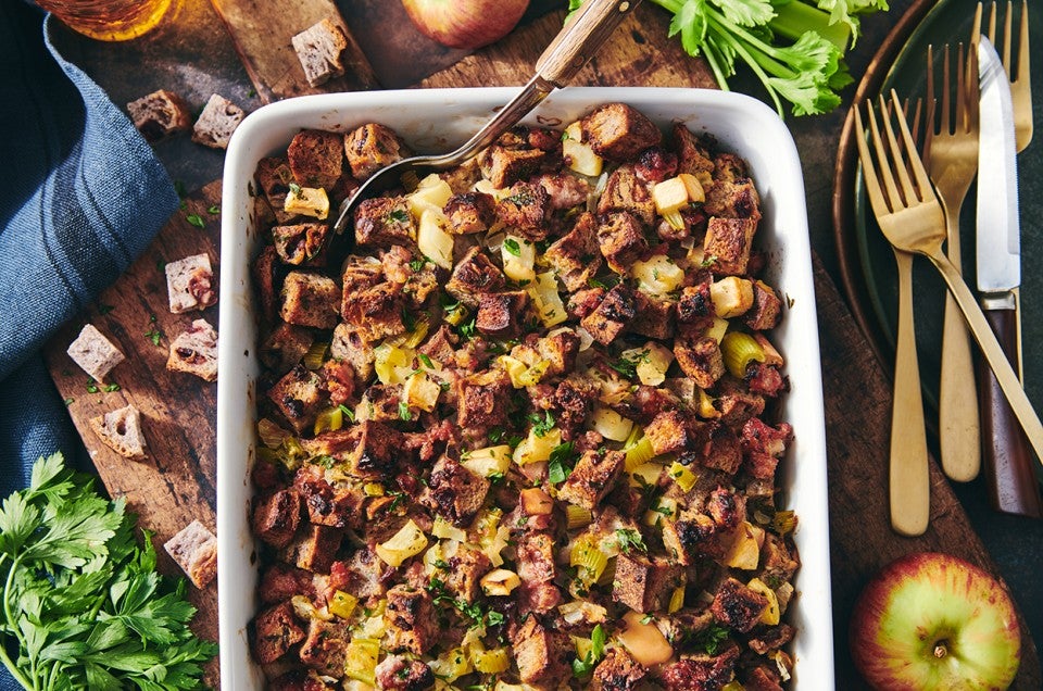 Apple & Sausage Stuffing Recipe