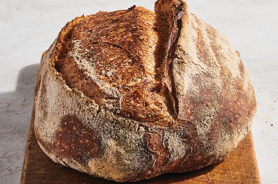 Baking bread with steam