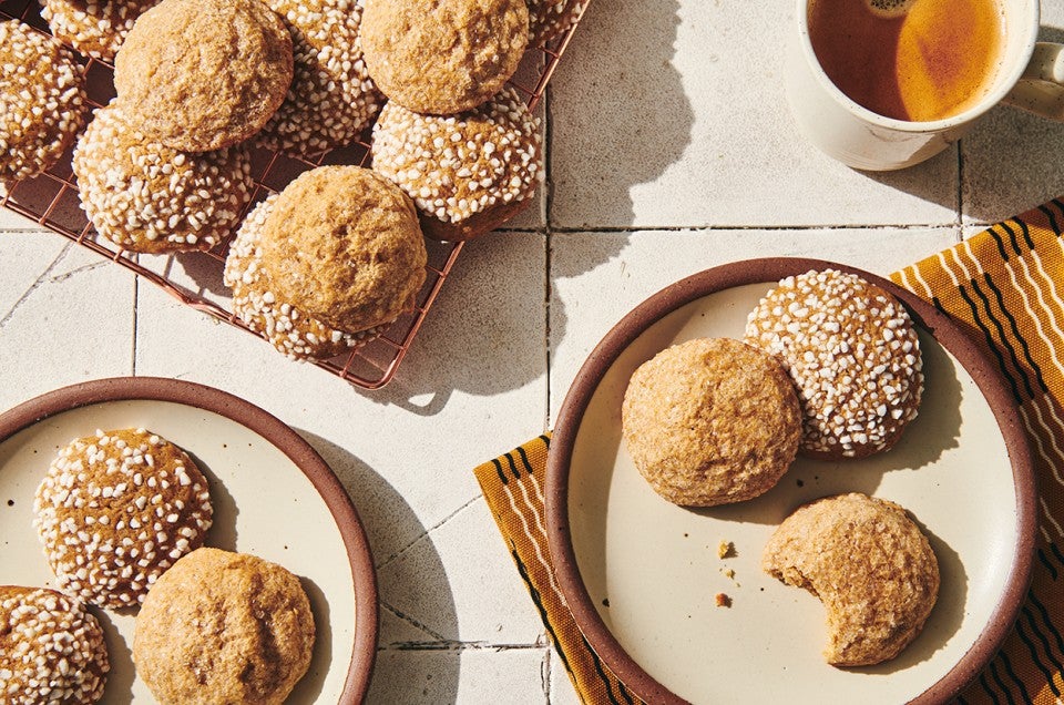 Pan-Banging Ginger Molasses Cookies