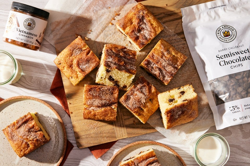 Chocolate Chip Snickerdoodle Cake  - select to zoom