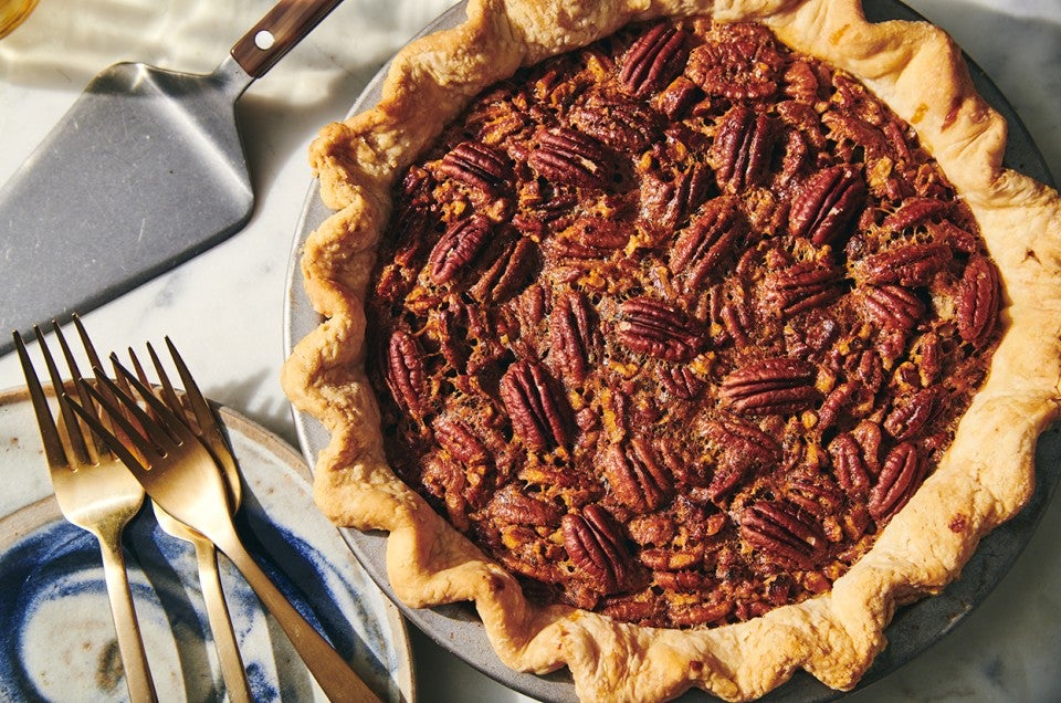 Lyle's Golden Syrup Pecan Pie  - select to zoom