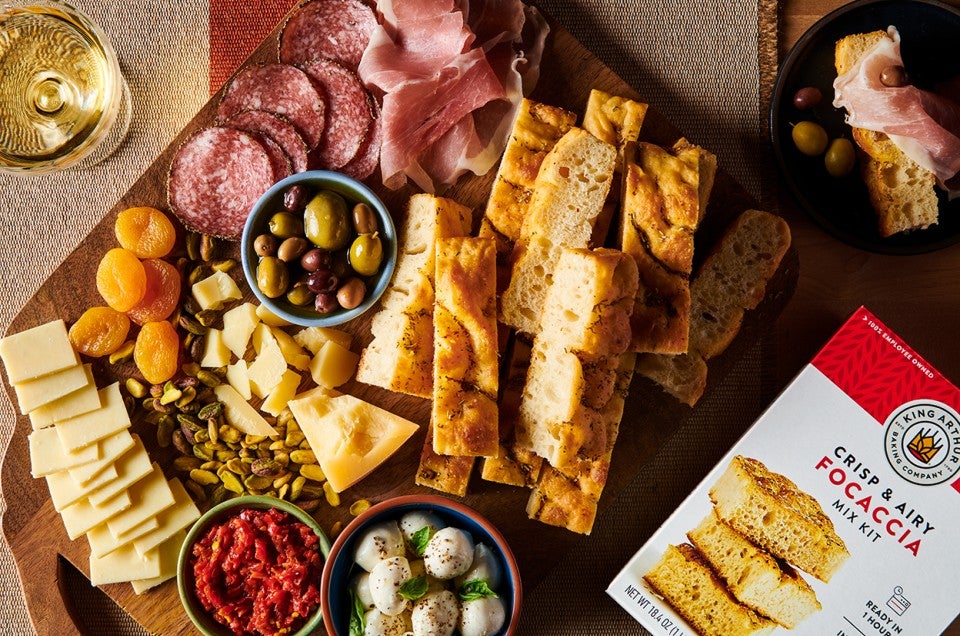 Crisp & Airy Focaccia - select to zoom