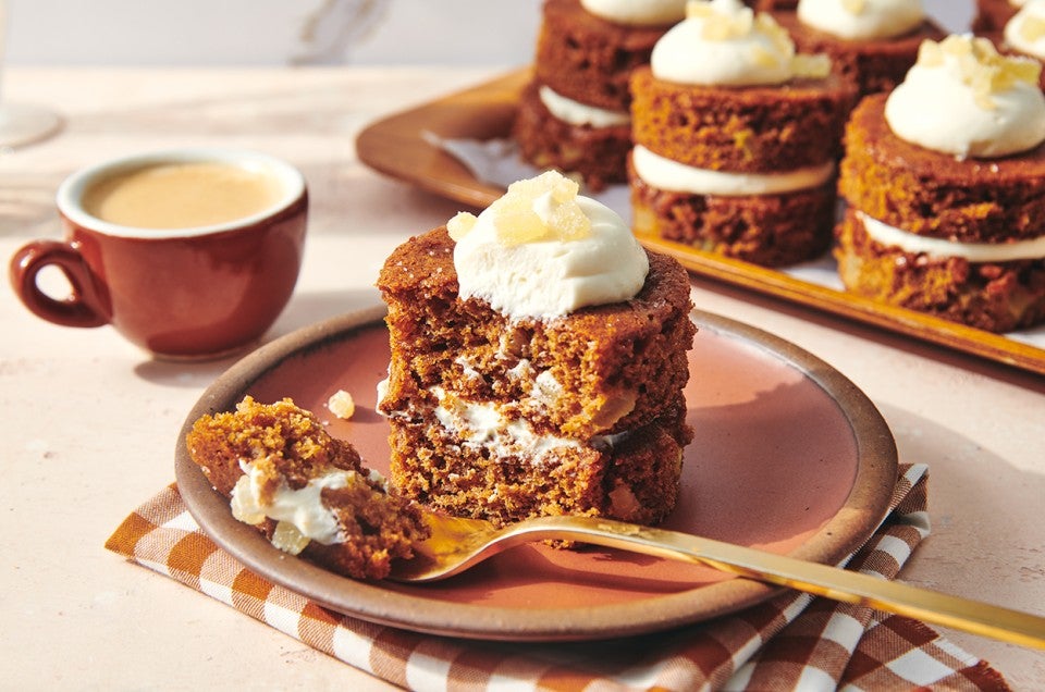 Mini Apple Cider Cakes  - select to zoom