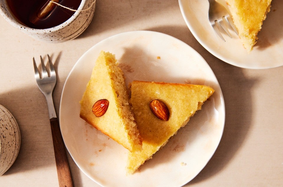 Orange Semolina Cake - Piping Pot Curry