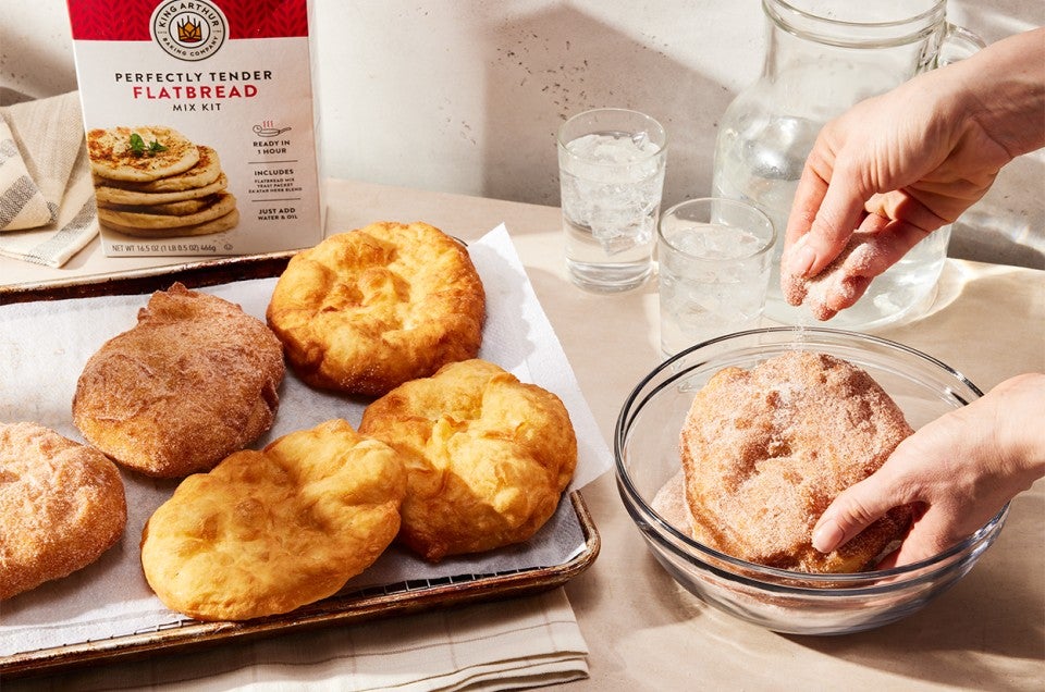 Easy Fried Dough - select to zoom