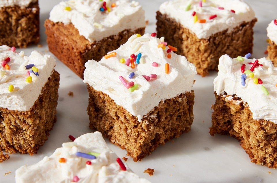 Oatmeal Cream Pie Bars - select to zoom